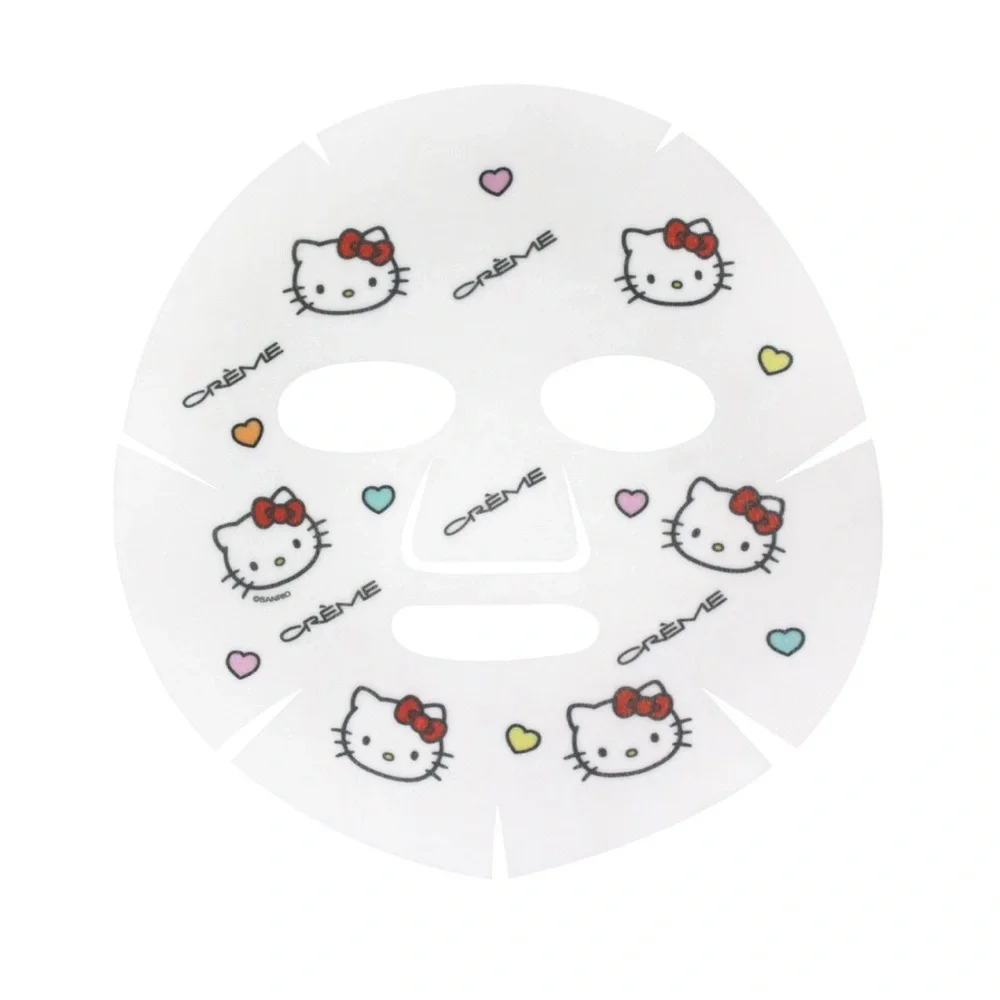 NIB Hello Kitty X The Creme Shop Face Mask 3 Pack Brillian-C Boost